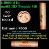 Image 1 : Shotgun Lincoln 1c roll, 1990-d 50 pcs Brandt Wrapper