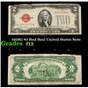 1928G $2 Red Seal United States Note Grades f, fine