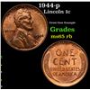 Image 1 : 1944-p Lincoln Cent 1c Grades GEM Unc RB