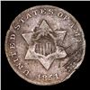 Image 2 : 1851 Three Cent Silver 3cs Grades vf details