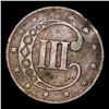 Image 3 : 1851 Three Cent Silver 3cs Grades vf details