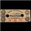 Image 2 : 1857 Bank of Commerce Savanah, GA $10 Note Obsollete, Currency Fr-GA12760-30 Grades xf