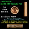 Image 1 : Shotgun Lincoln 1c roll, 1982-d 50 pcs Brandt Wrapper.
