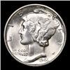 Image 2 : 1944-d Mercury Dime 10c Grades Choice Unc+ FSB