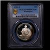 Image 2 : Proof PCGS 1982-s Washington Silver Modern Commem Half Dollar Toned 50c Graded pr68 DCAM By PCGS