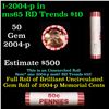 Image 1 : Shotgun Lincoln 1c roll, 2004-p 50 pcs String & Son Wrapper.