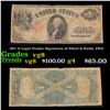 1917 $1 Legal Tender, Signatures of Elliott & Burke, FR37  Grades vg, very good
