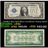 1928B $1 Blue Seal Silver Certificate "Funny Back" Grades vf++