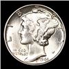 Image 2 : 1944-p Mercury Dime 10c Grades GEM+ Unc