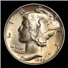 Image 2 : 1940-p Mercury Dime 10c Grades GEM+ FSB
