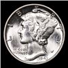 Image 2 : 1943-p Mercury Dime 10c Grades GEM++ Unc