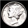 Image 2 : 1945-d Mercury Dime 10c Grades GEM+ FSB