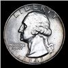 Image 2 : 1941-d Washington Quarter 25c Grades Choice+ Unc