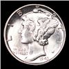 Image 2 : 1943-d Mercury Dime 10c Grades GEM+ FSB