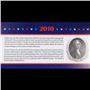 Image 3 : 2003A $2 Federal Reserve Note, Uncirculated 2010 BEP Folio Issue (Chicago, IL) Grades Gem CU