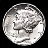 Image 2 : 1928-p Mercury Dime 10c Grades Choice Unc FSB