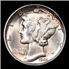 Image 2 : 1944-p Mercury Dime 10c Grades GEM++ Unc