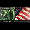 Image 2 : 2003A $2 Federal Reserve Note, Uncirculated 2008 BEP Folio Issue (Cleveland, OH) Grades Gem CU