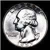 Image 2 : 1953-p Washington Quarter 25c Grades GEM+ Unc