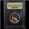 Image 2 : Proof 1986-s Statue of Liberty Modern Commem Half Dollar 50c Graded GEM++ Proof Deep Cameo By USCG