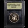 Image 2 : Proof 1991-1995-P WWII Modern Commem Half Dollar 50c Graded GEM++ Proof Deep Cameo By USCG