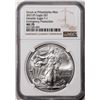 2021(P) Type 1 $1 American Silver Eagle Coin NGC MS70 Struck at Philadelphia