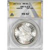 1887-S/S VAM-2A Top 100 $1 Morgan Silver Dollar Coin ANACS MS62