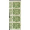 Image 2 : Uncut Sheet of (4) State of Louisiana Baby Bond Obsolete Notes