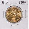 1899 $10 Liberty Head Eagle Gold Coin