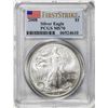 Image 1 : 2008 $1 American Silver Eagle Coin PCGS MS70 First Strike