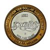 Image 2 : .999 Silver Sierra Sid's Sparks, Nevada $10 Limited Edition Casino Gaming Token