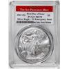 Image 1 : 2021-(S) Type 1 $1 American Silver Eagle Coin PCGS MS70 First Day of Issue Emergency