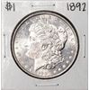 Image 1 : 1892 $1 Morgan Silver Dollar Coin