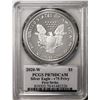 Image 2 : 2020-W V75 $1 WWII Privy Mark Proof American Silver Eagle Coin PCGS PR70DCAM FS