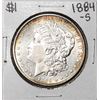 Image 1 : 1884-S $1 Morgan Silver Dollar Coin