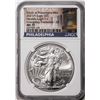 Image 1 : 2021(P) Type 1 $1 American Silver Eagle Coin NGC MS70 Early Releases Philadelphia
