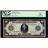 Image 1 : 1914 $10 Federal Reserve Note Atlanta Fr.926 PCGS Very Fine 20
