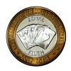 Image 1 : .999 Fine Silver Gold Coast Las Vegas, Nevada $10 Casino Limited Edition Gaming Token
