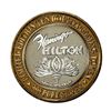 Image 2 : .999 Silver Flamingo Hilton Reno, Nevada $10 Casino Limited Edition Gaming Token