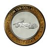 Image 1 : .999 Fine Silver Gold Coast Las Vegas, Nevada $10 Casino Limited Edition Gaming Token