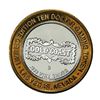 Image 2 : .999 Fine Silver Gold Coast Las Vegas, Nevada $10 Casino Limited Edition Gaming Token