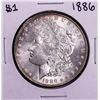 Image 1 : 1886 $1 Morgan Silver Dollar Coin