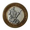 Image 1 : .999 Silver Excalibur Las Vegas, Nevada $10 Casino Limited Edition Gaming Token