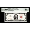 Image 1 : 1963 $2 Legal Tender Note Fr.1513 PMG Superb Gem Uncirculated 68EPQ