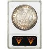 Image 2 : 1890-S $1 Morgan Silver Dollar Coin ANACS MS61 Old Soap Box Holder