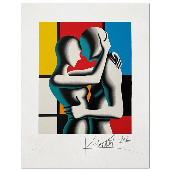 Mark Kostabi  Modern Love  Limited Edition Serigraph On Paper