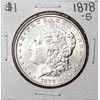 Image 1 : 1878-S $1 Morgan Silver Dollar Coin