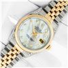 Image 3 : Rolex Men's Two Tone MOP Diamond Datejust Wristwatch