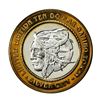 Image 1 : .999 Silver Silver City Las Vegas, Nevada $10 Limited Edition Gaming Token