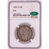 Image 1 : 1892-O Barber Half Dollar Coin NGC G6 CAC